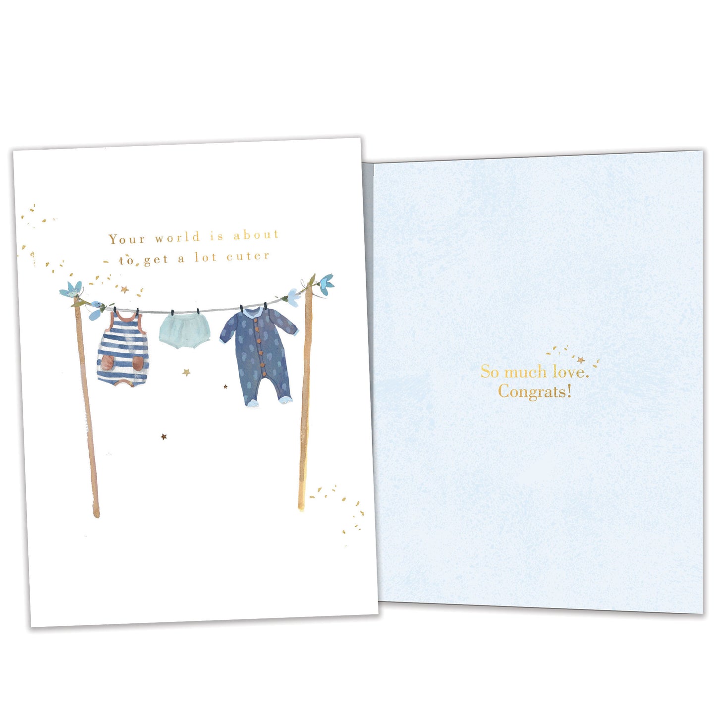 New Baby Boy New Baby Card