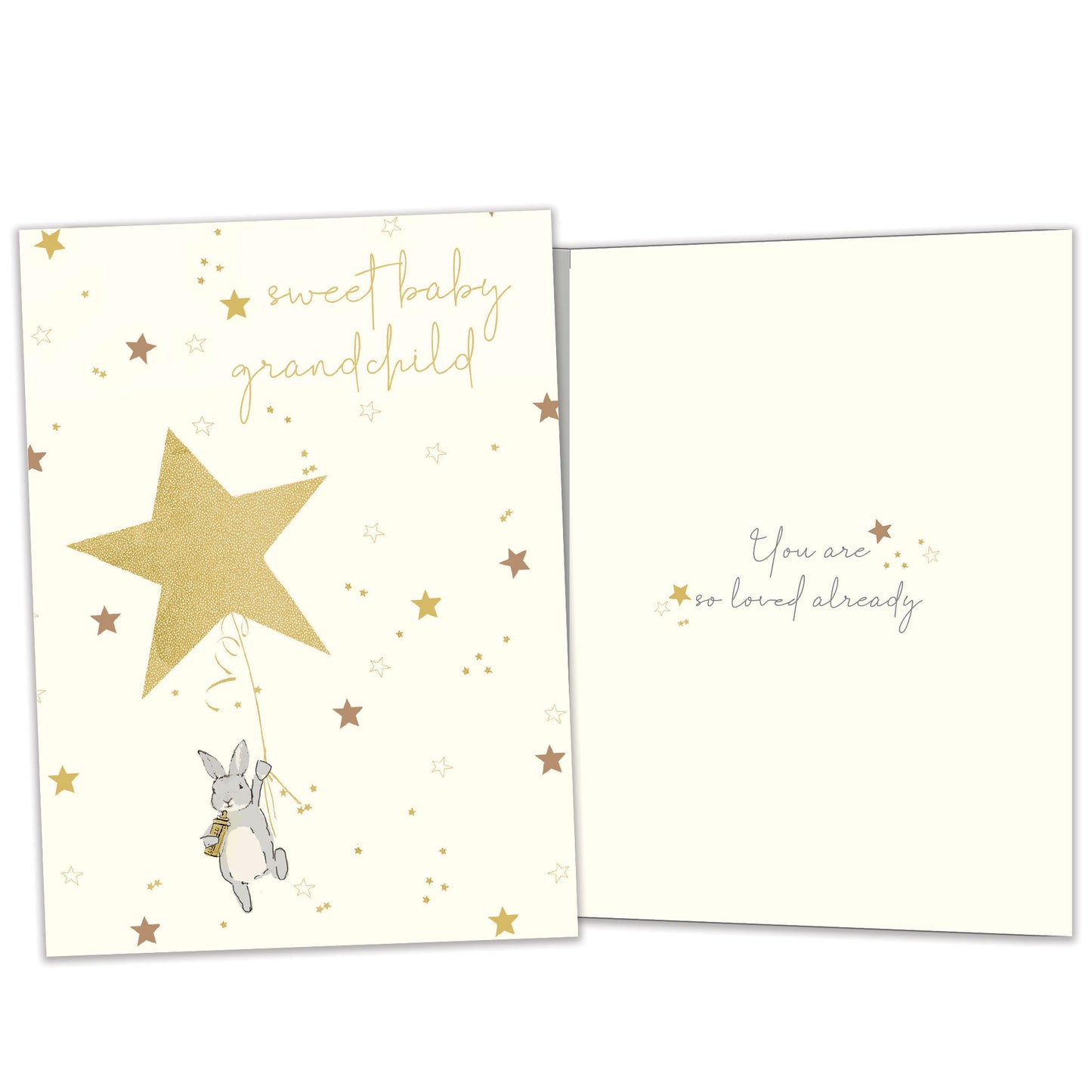 Sweet Baby Grandchild New Baby Card