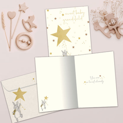 Sweet Baby Grandchild New Baby Card