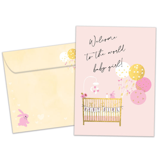 Welcome to the World New Baby Card