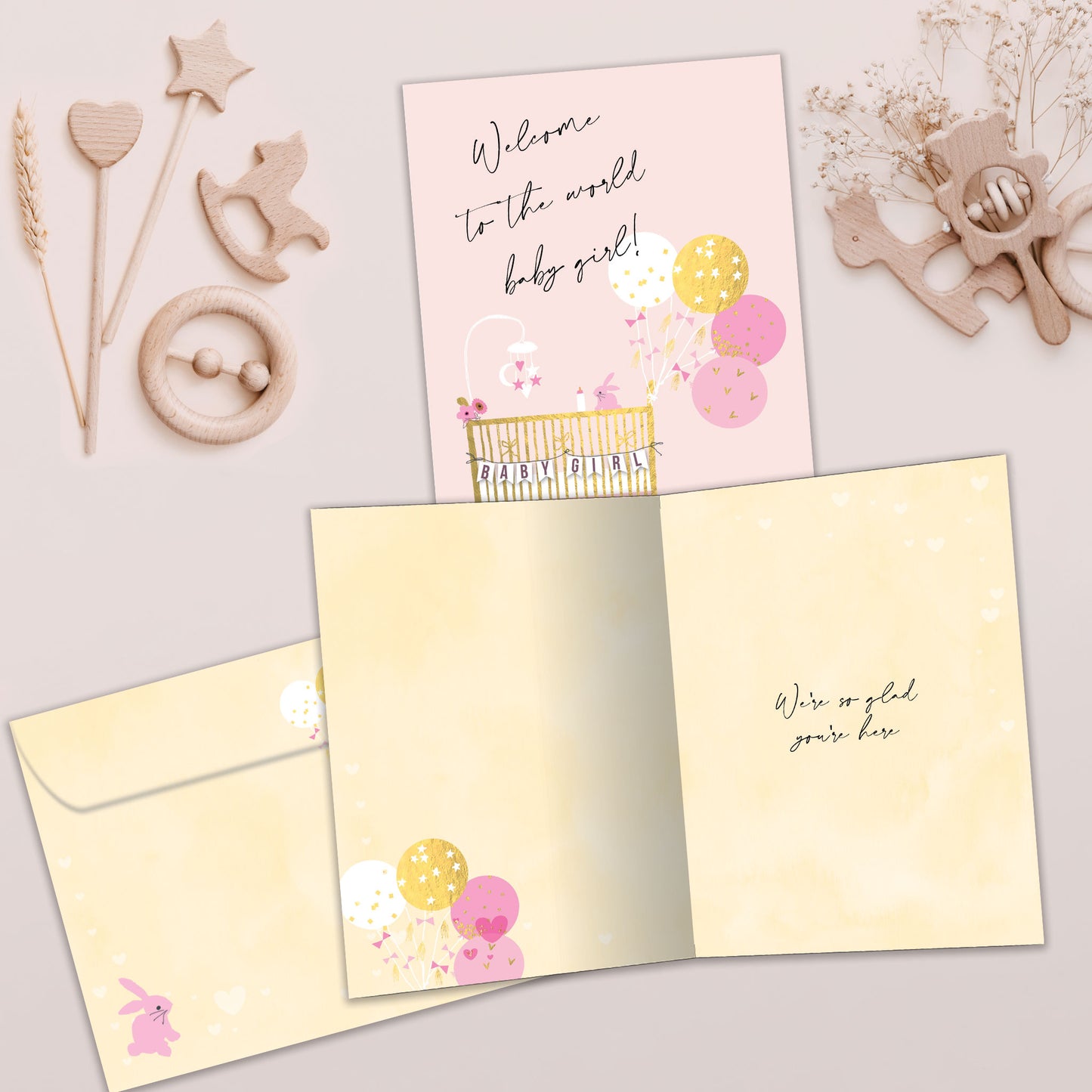Welcome to the World New Baby Card