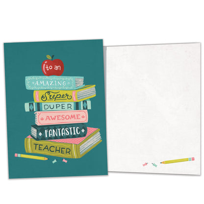 Awesome Fantastic Teacher Teacher Appreciation Card