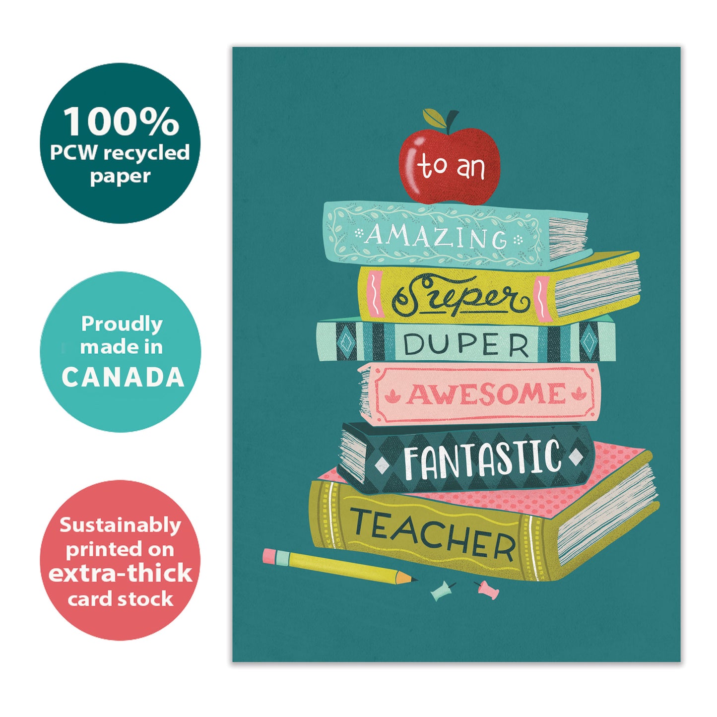 Awesome Fantastic Teacher Teacher Appreciation Card