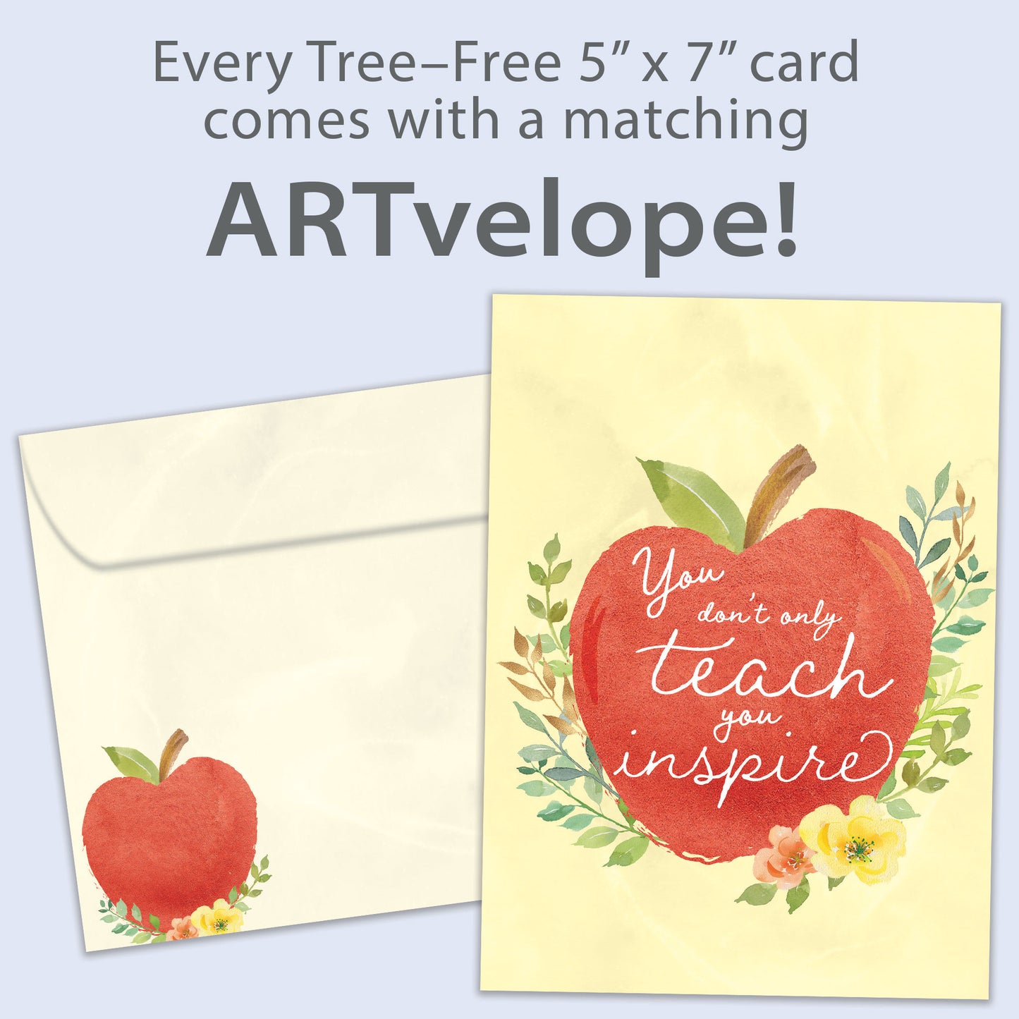 You Inspire Teacher Appreciation Card