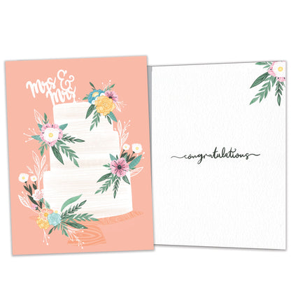 Mrs. and Mrs. Wedding Card