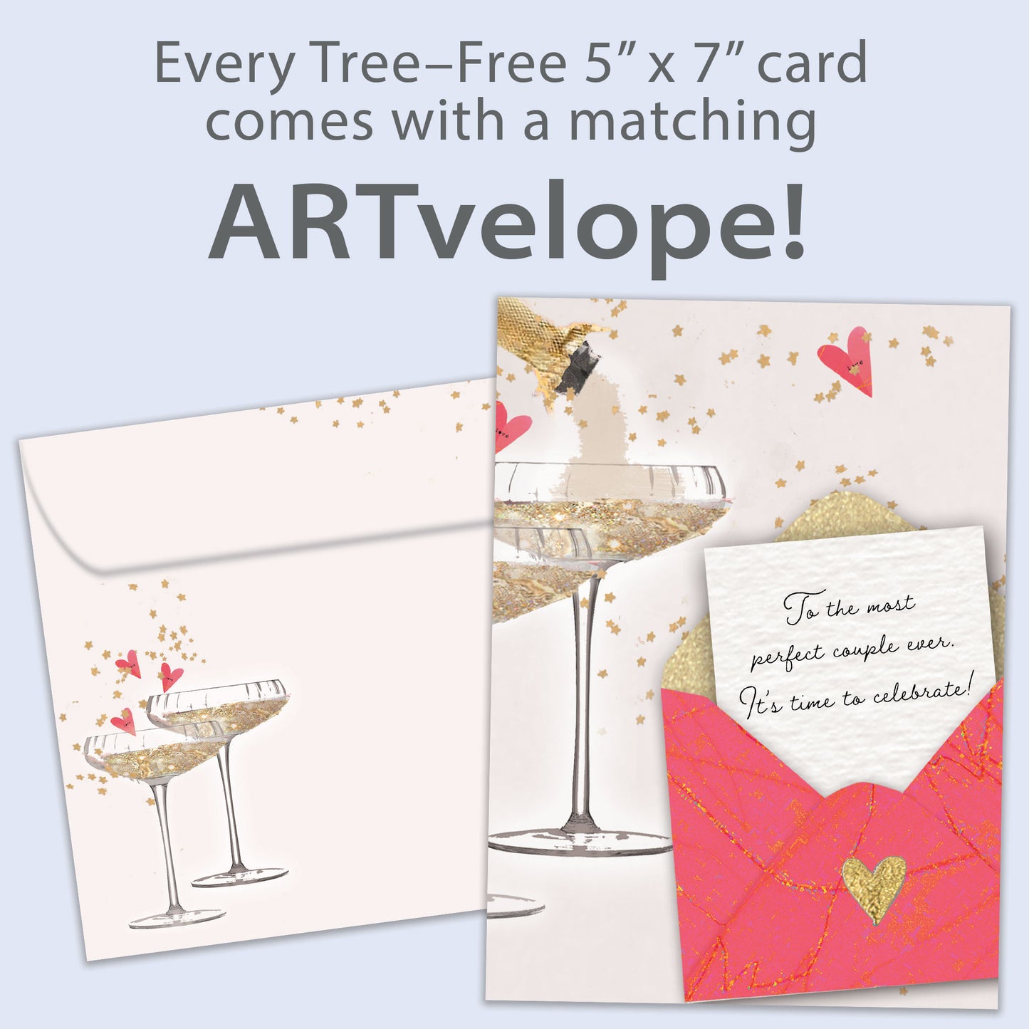 Time to Celebrate Wedding Card