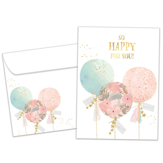 Happy for You Engagement Card