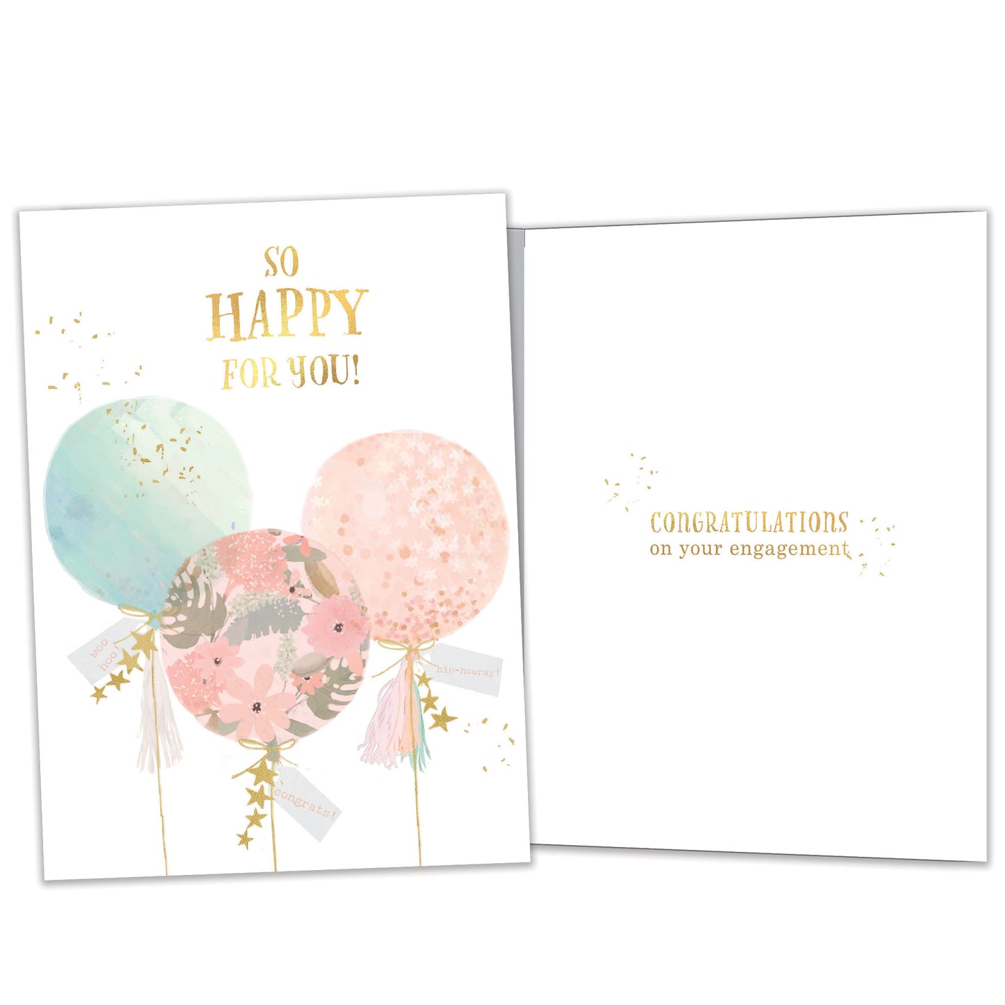 Happy for You Engagement Card