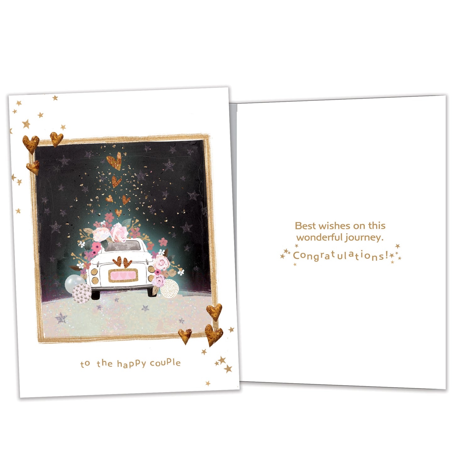 Wonderful Journey Wedding Card