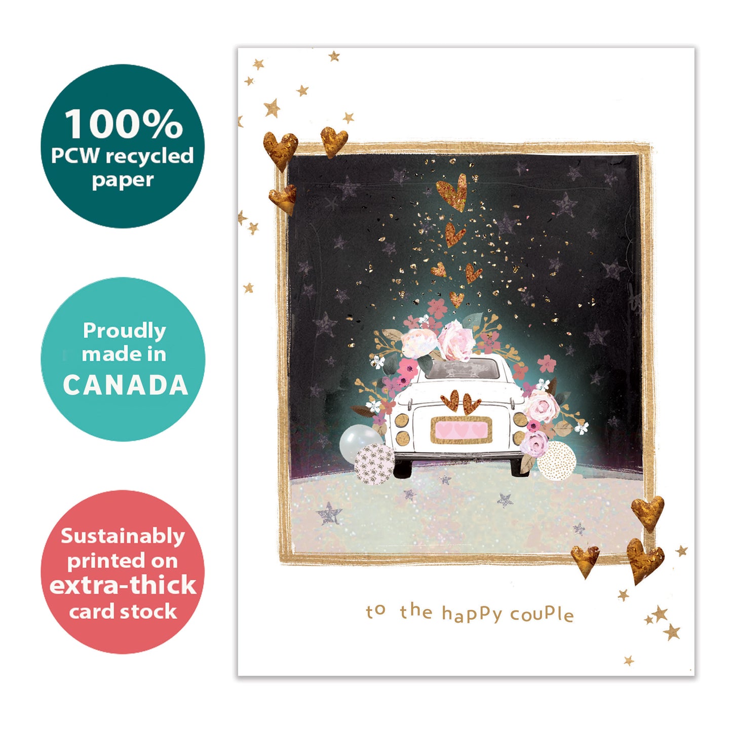 Wonderful Journey Wedding Card