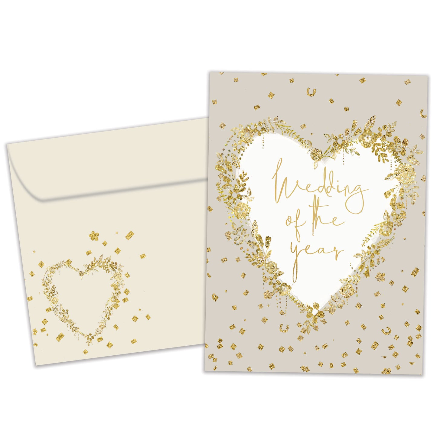 Just the Beginning Wedding Card