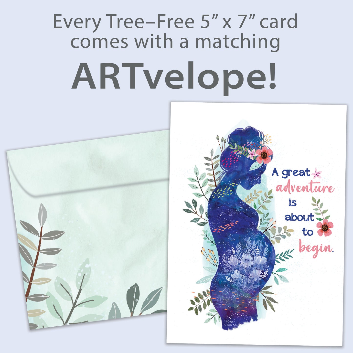 A Great Adventure New Baby Card