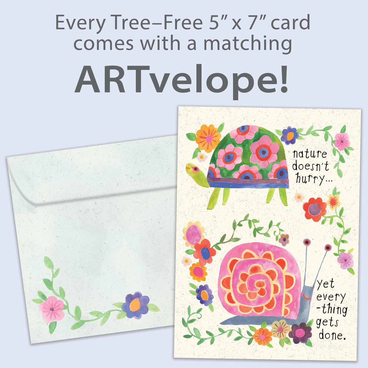 Everything Gets Done Just Because Card