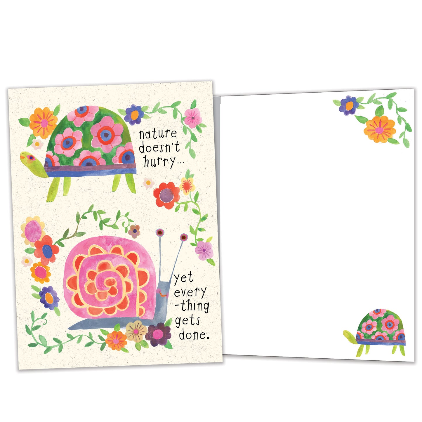 Everything Gets Done Just Because Card