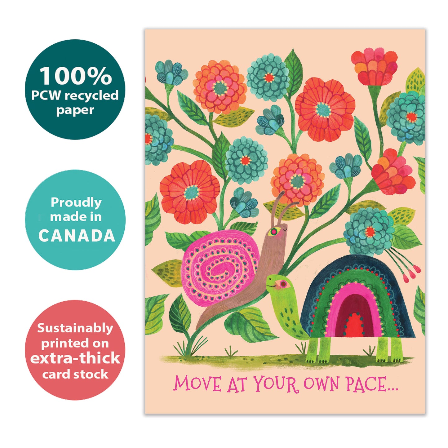 Your Own Pace Get Well Card