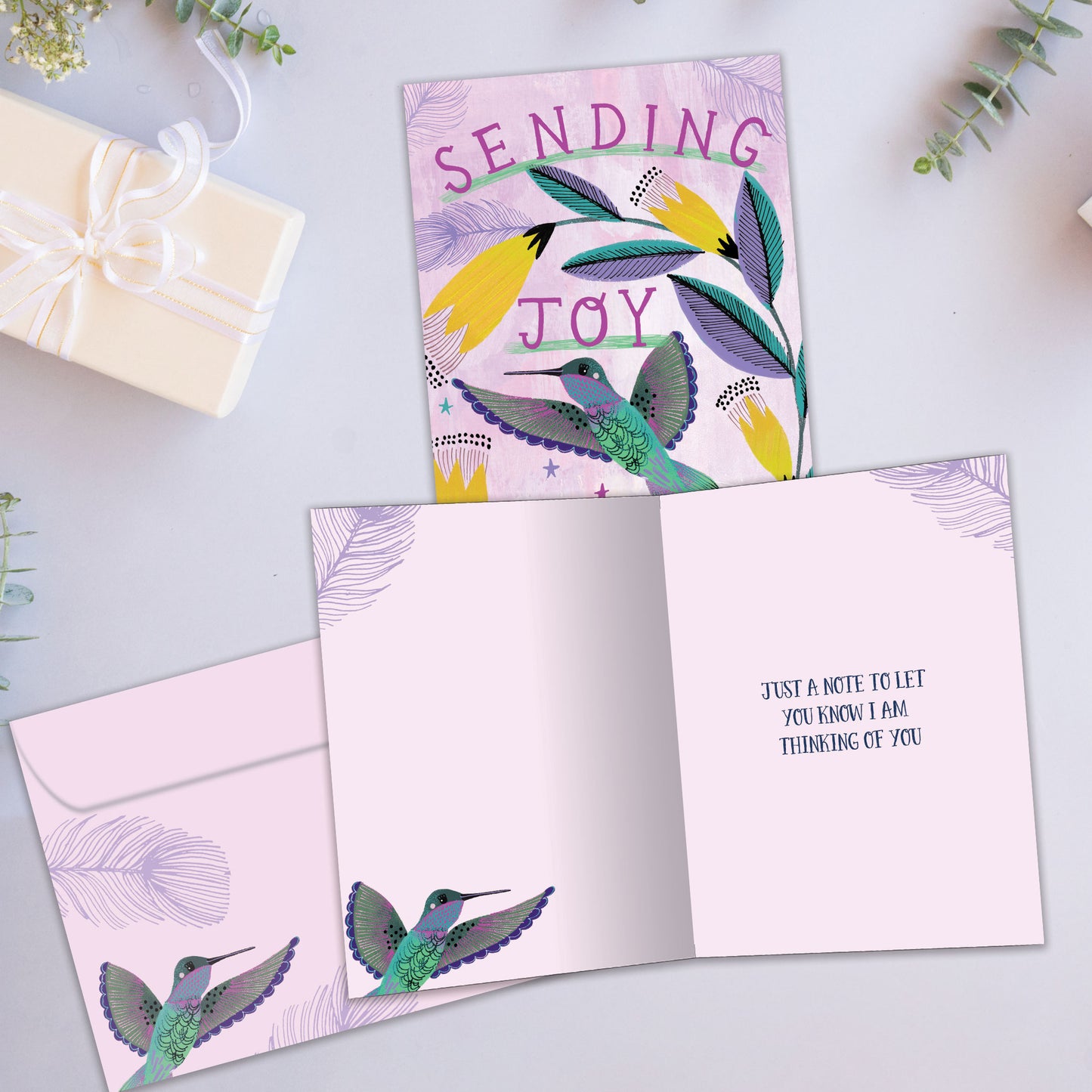Sending Joy Just Because Card