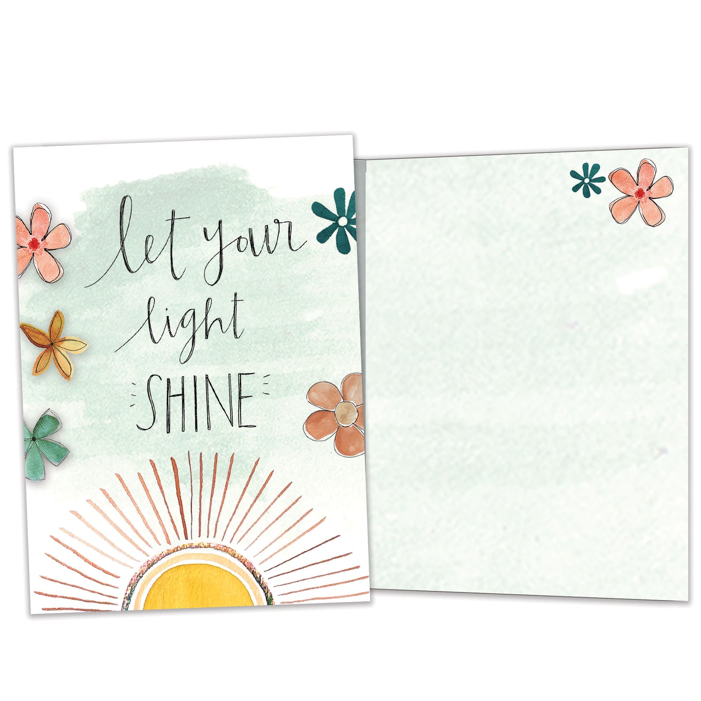 Let Your Light Shine Just Because Card