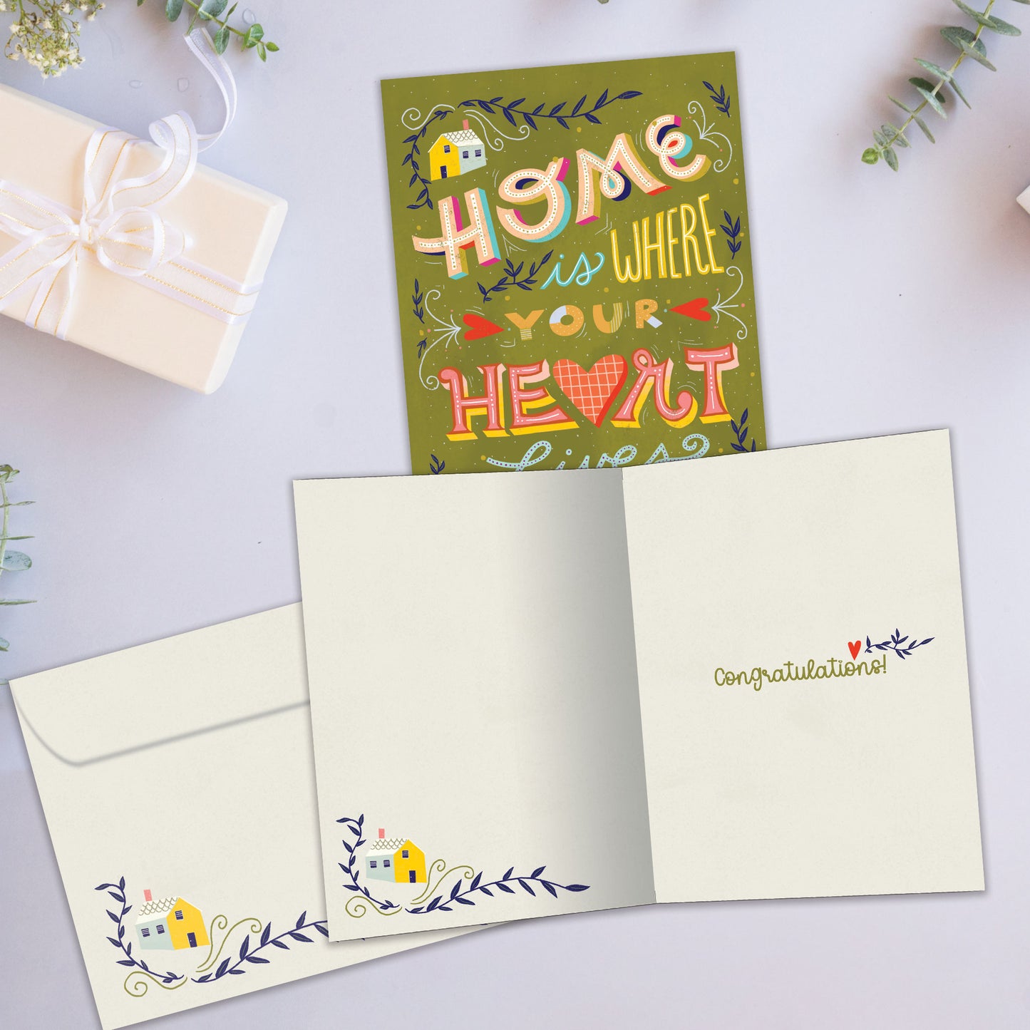 Home is Where New Home Card