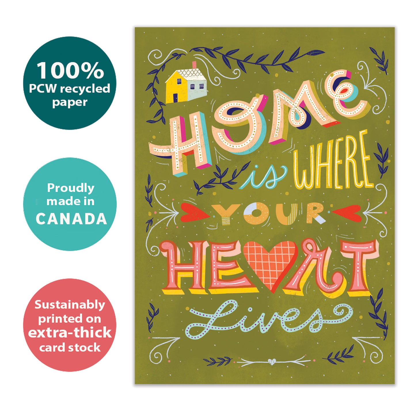 Home is Where New Home Card
