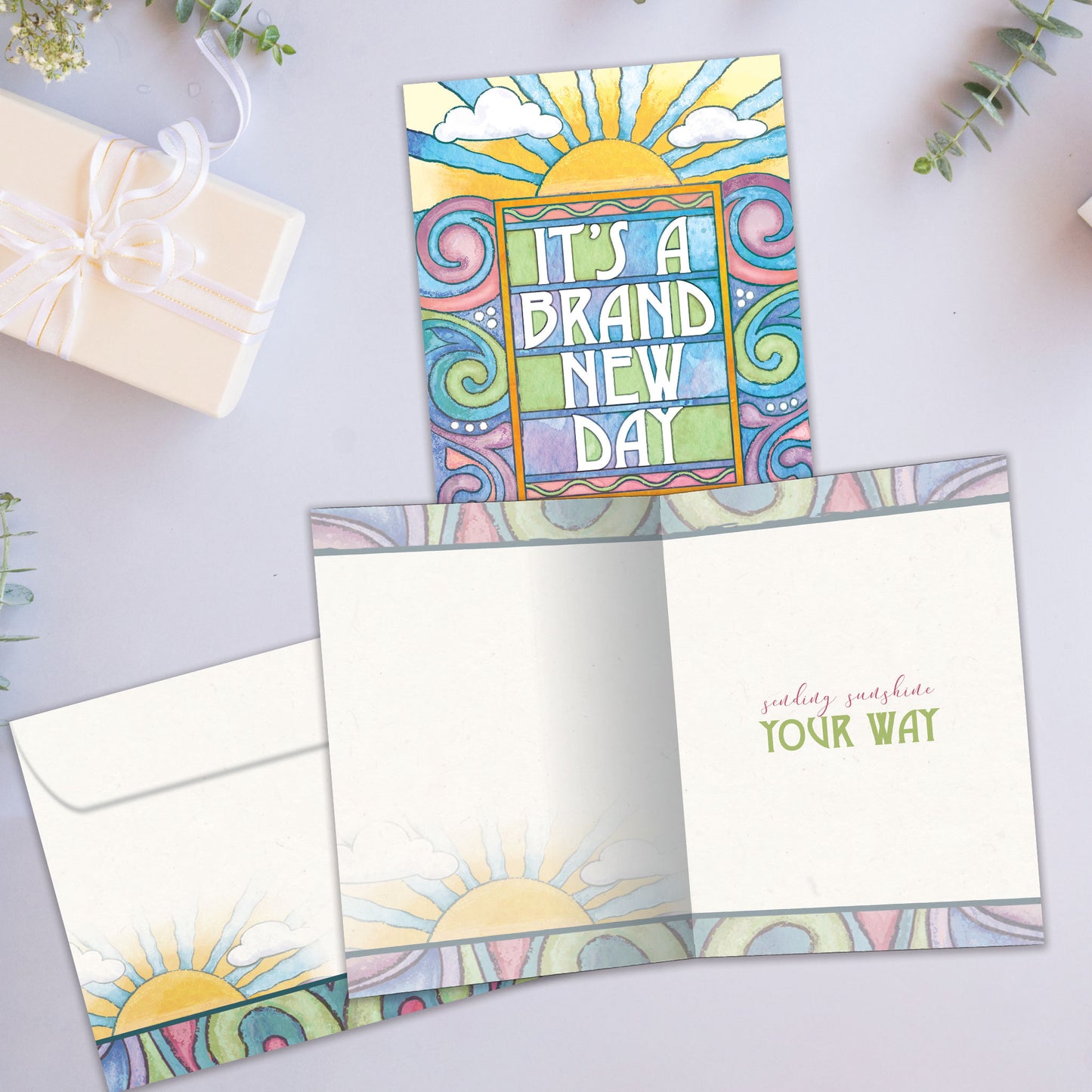 Brand New Day Just Because Card