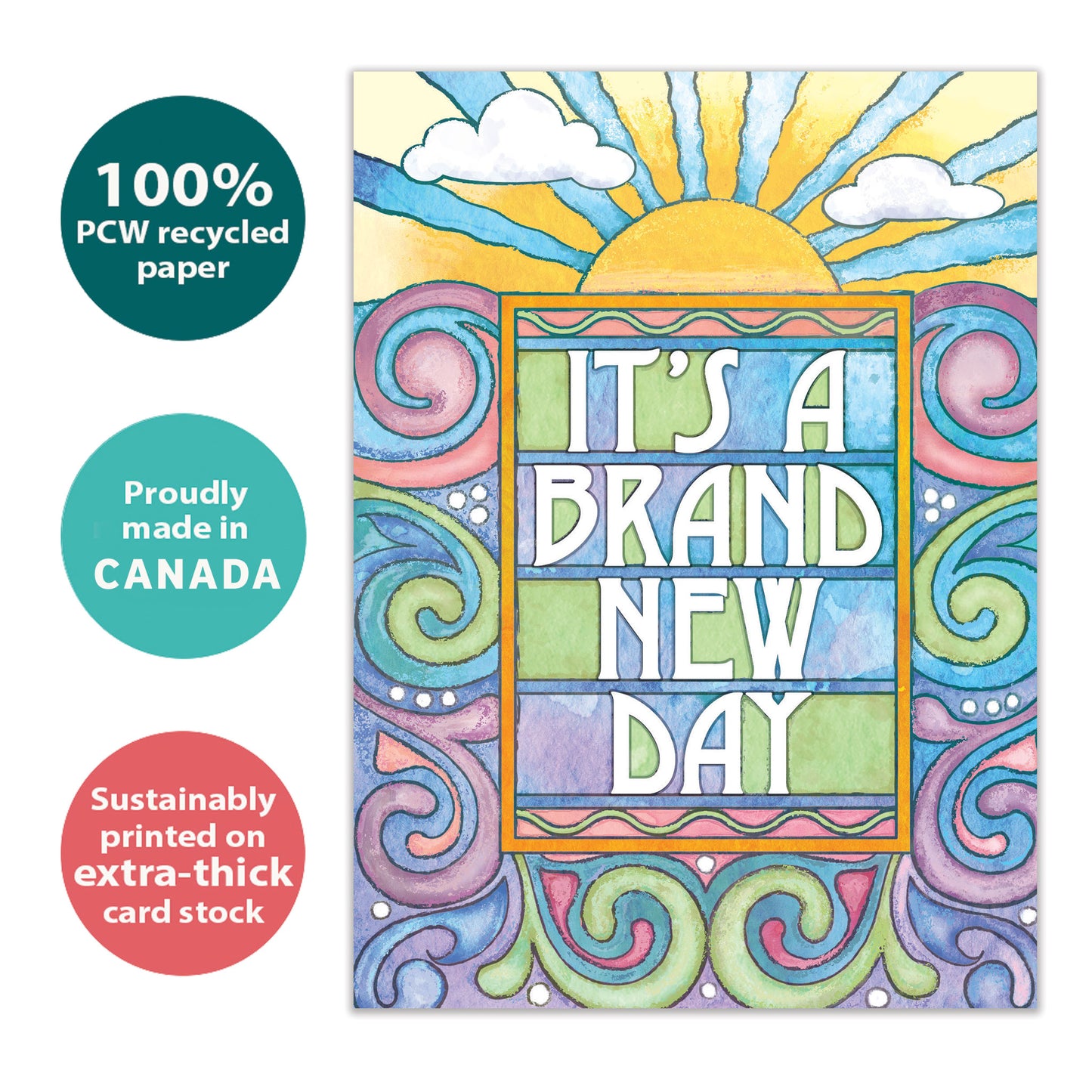 Brand New Day Just Because Card