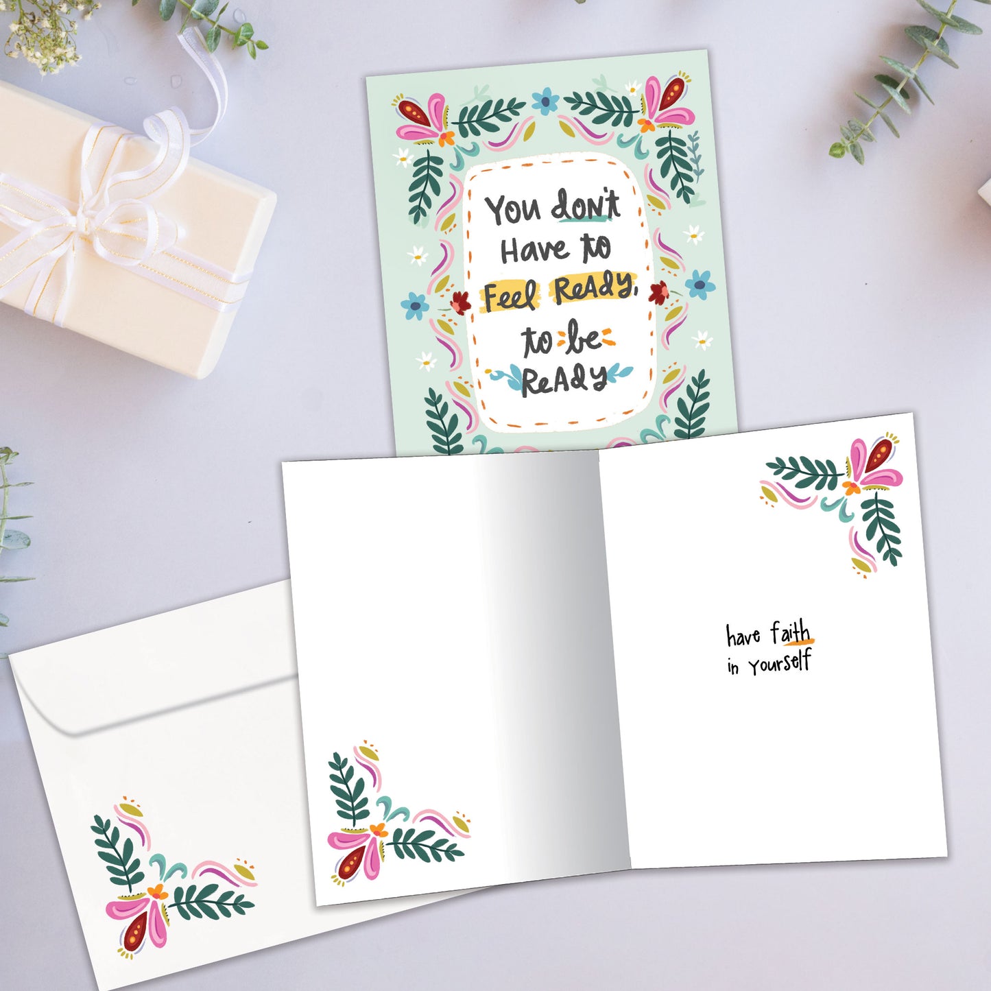 Be Ready Just Because Card