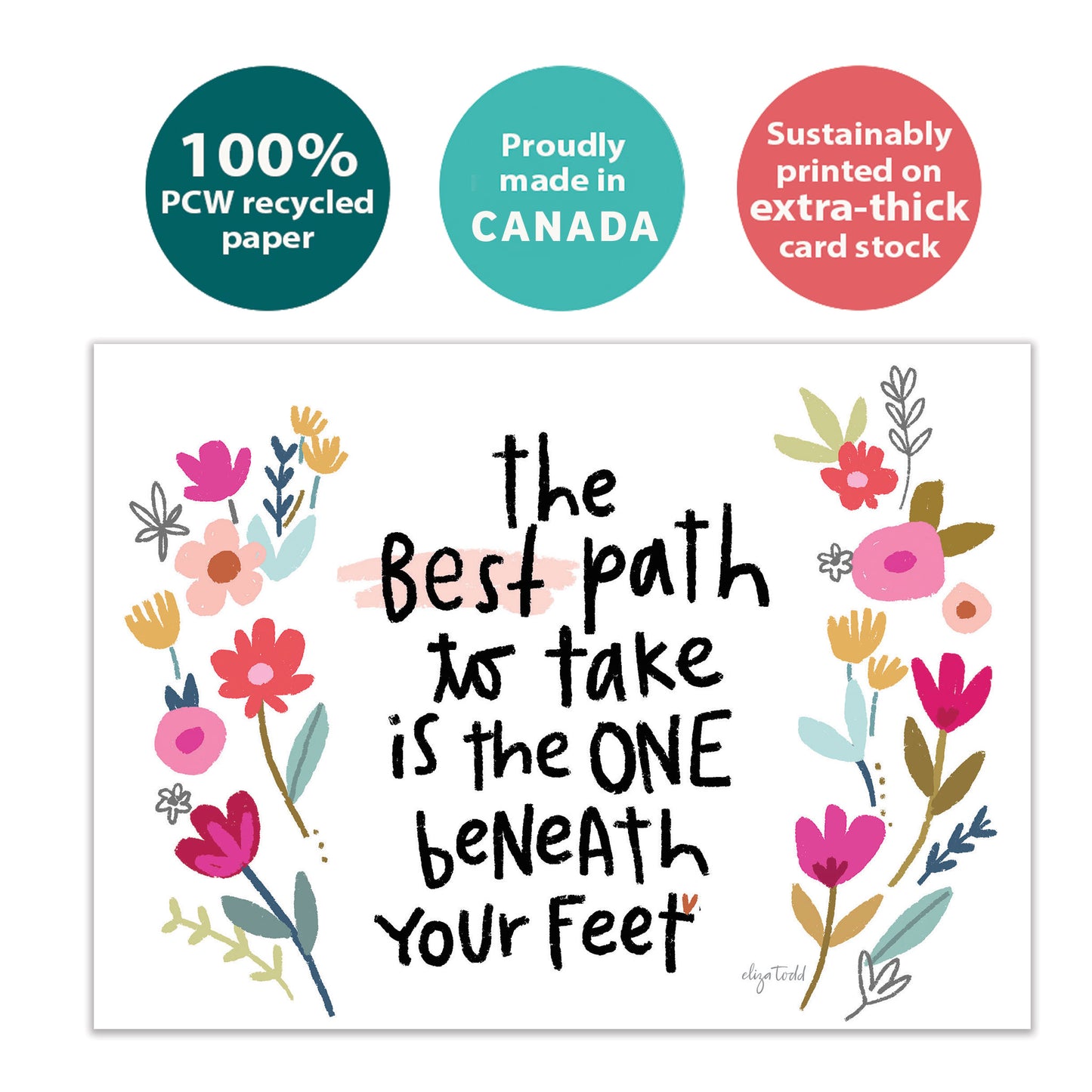 Best Path Encouragement Card