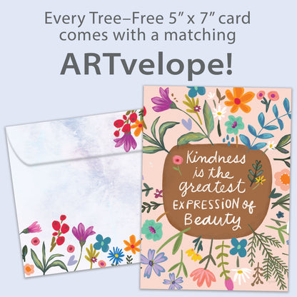 Greatest Kindness Thank You Card