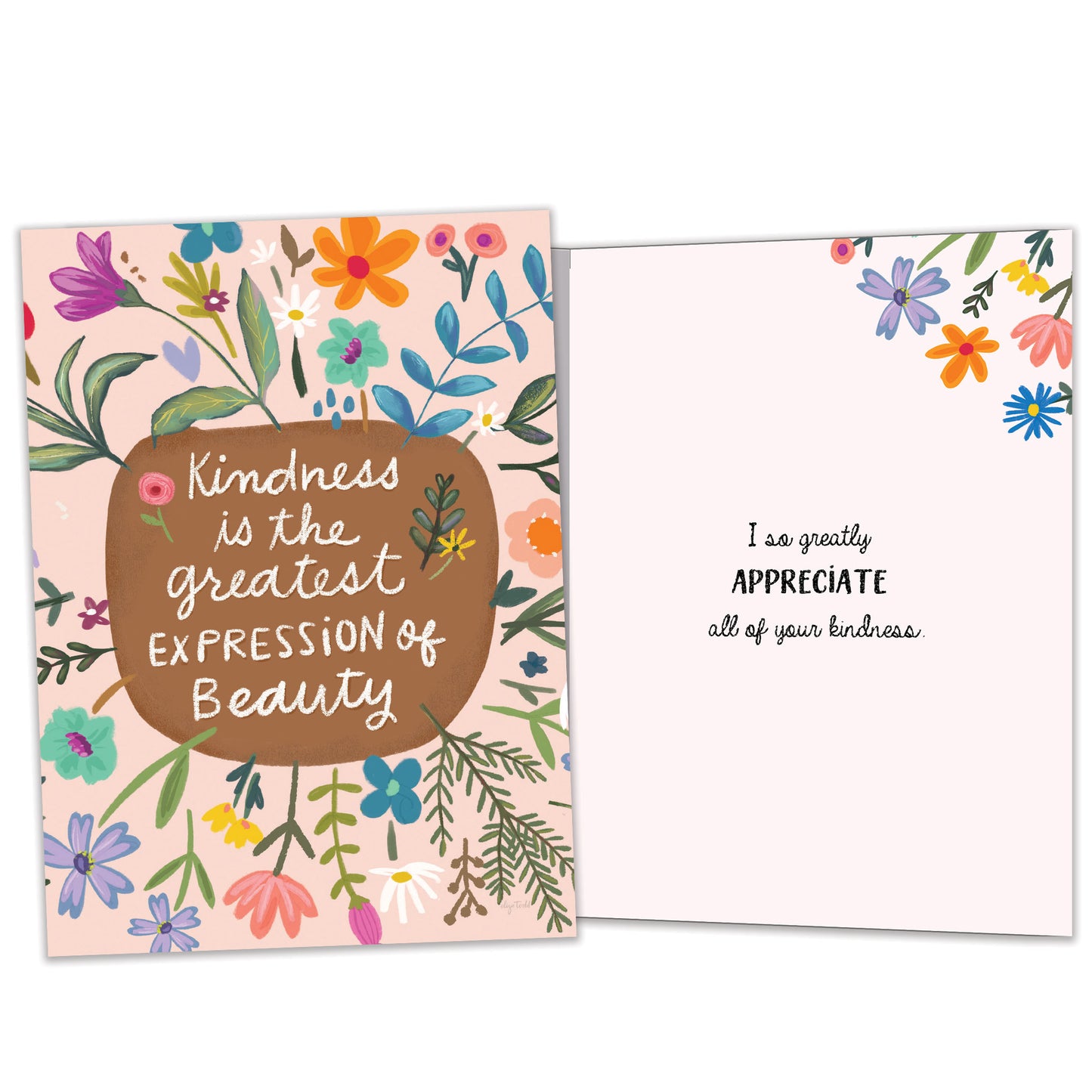Greatest Kindness Thank You Card