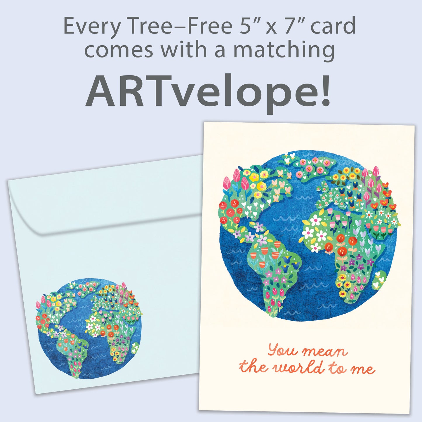 You Mean the World Just Because Card