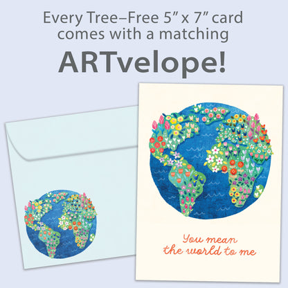 You Mean the World Just Because Card