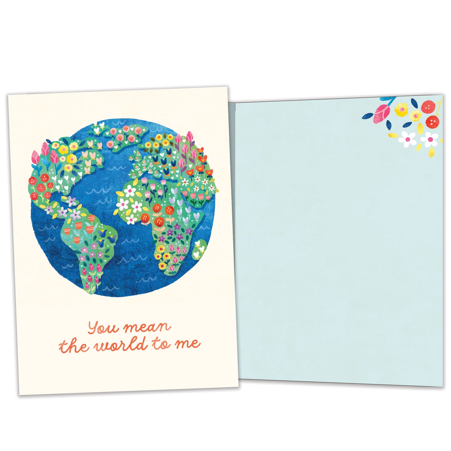 You Mean the World Just Because Card