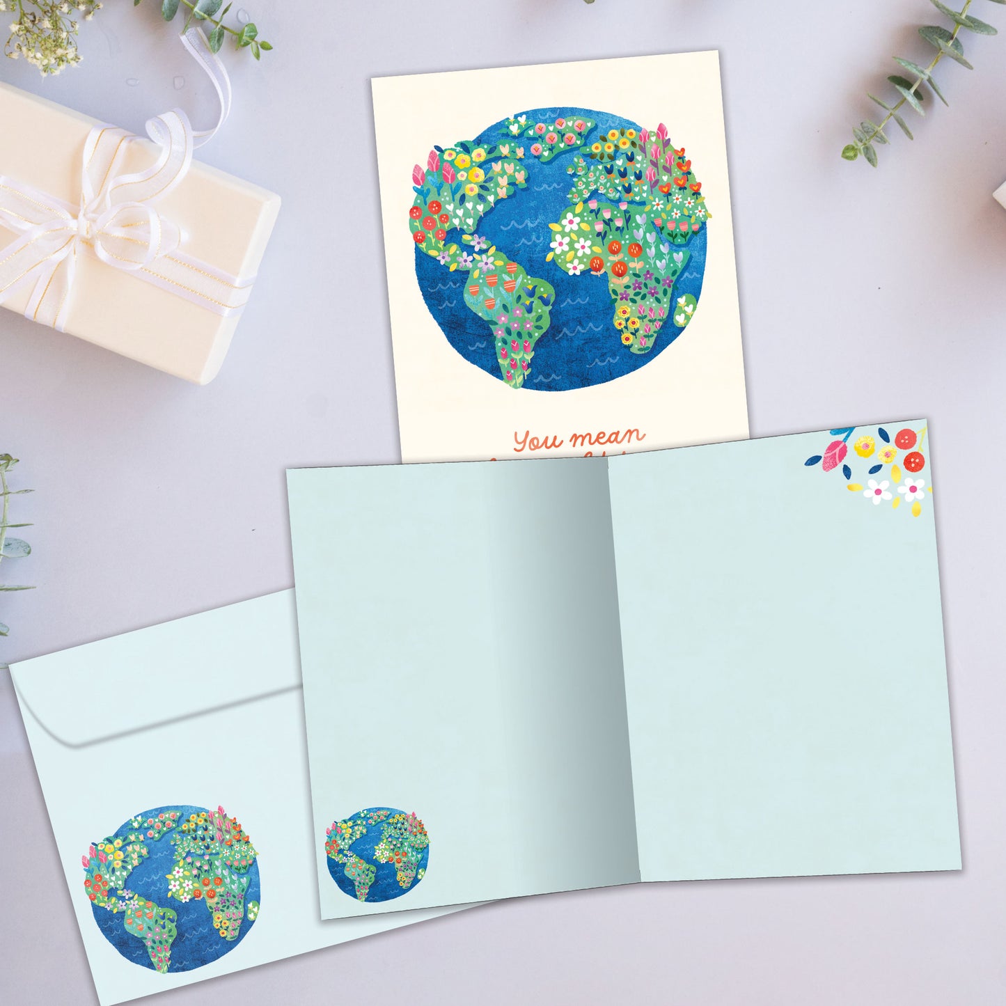 You Mean the World Just Because Card