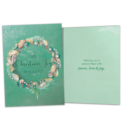 Seashell Joy Christmas Card