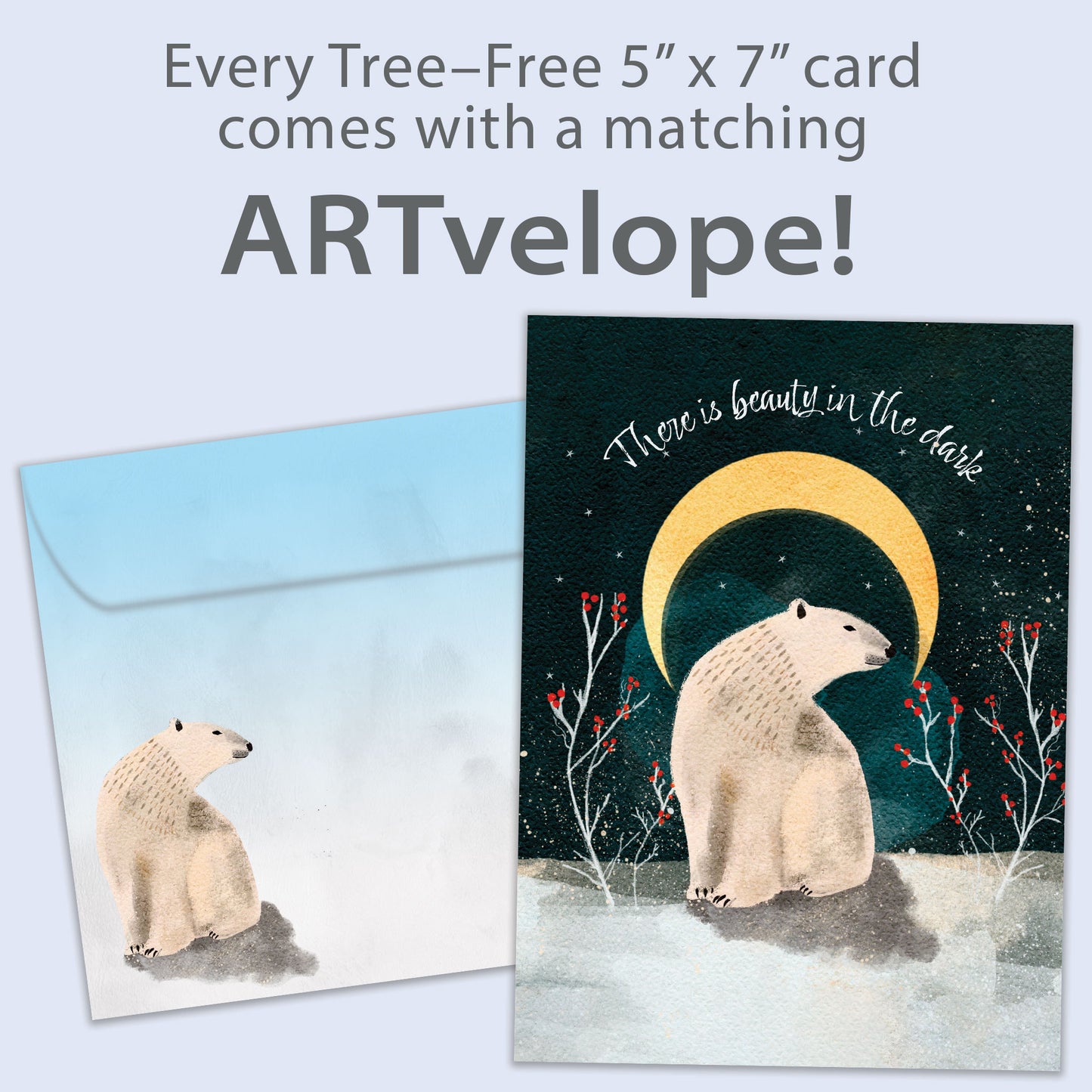 Peace and Quiet Solstice Card
