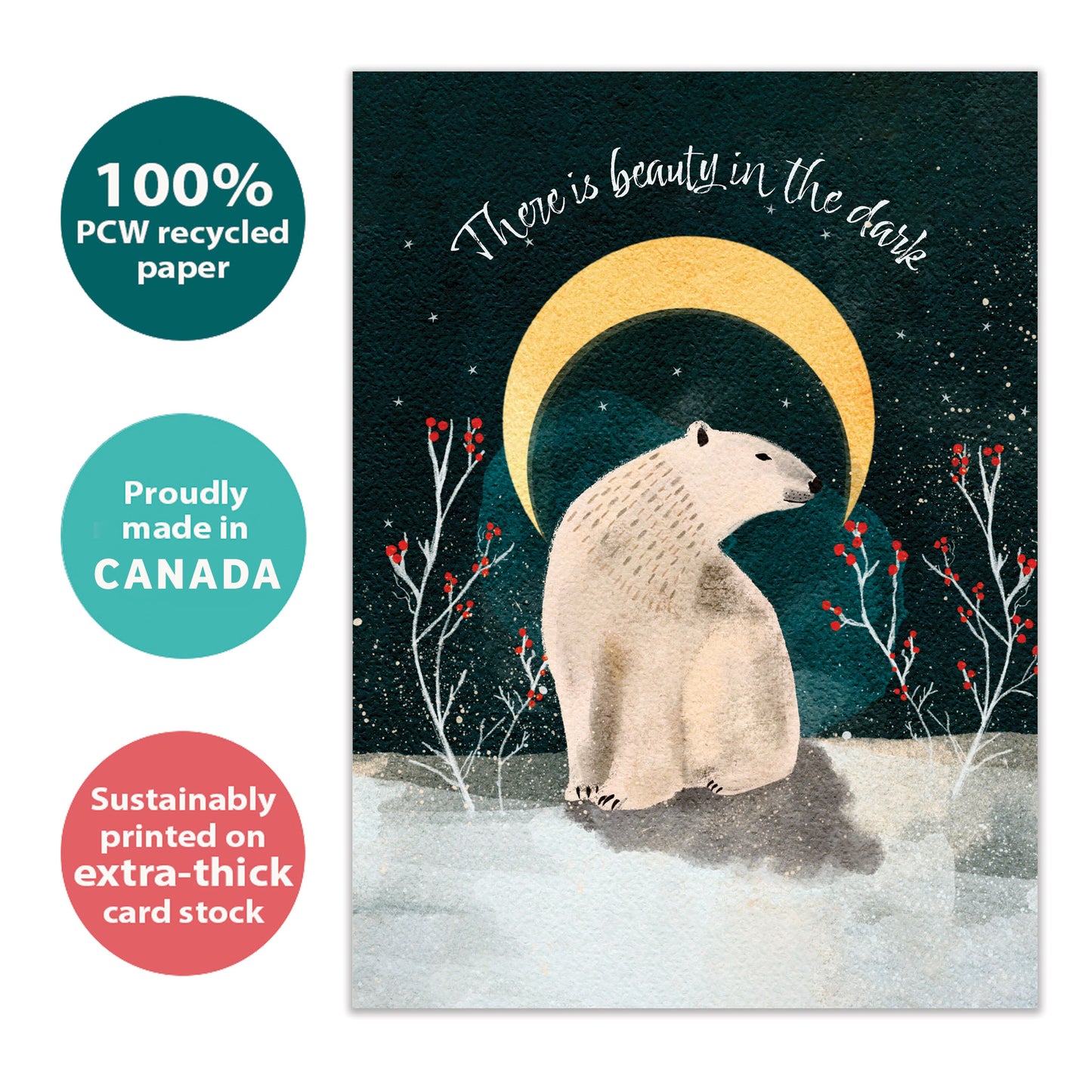 Peace and Quiet Solstice Card