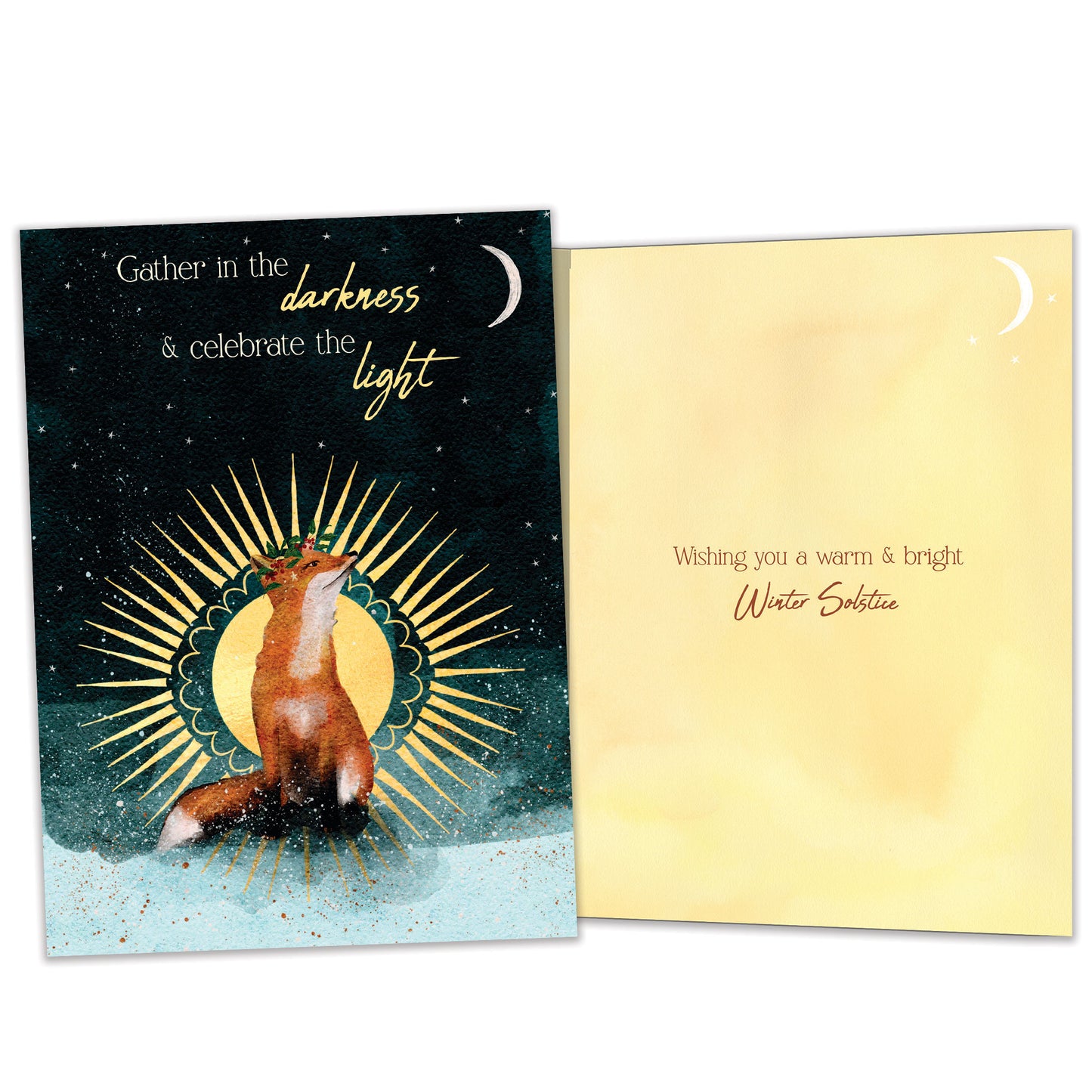 Celebrate the Light Solstice Card