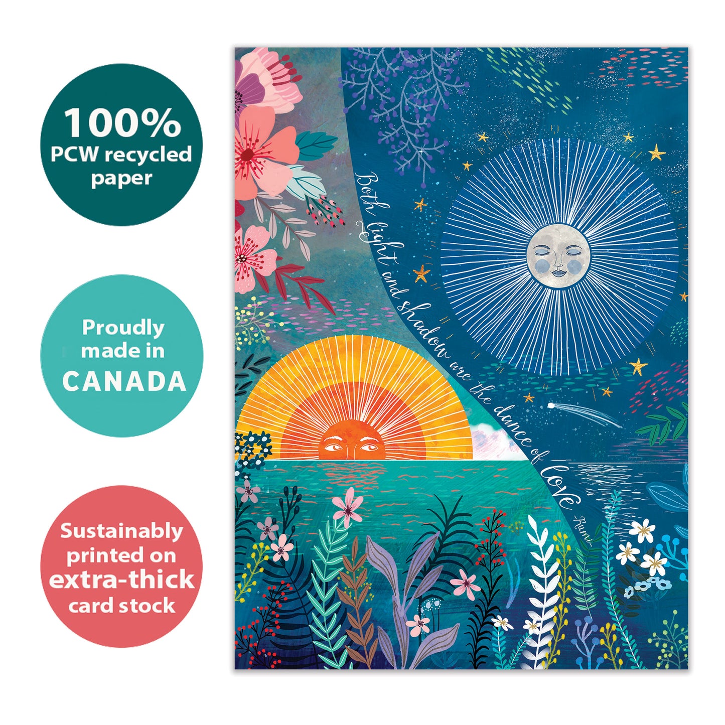 The Dance of Love Solstice Card