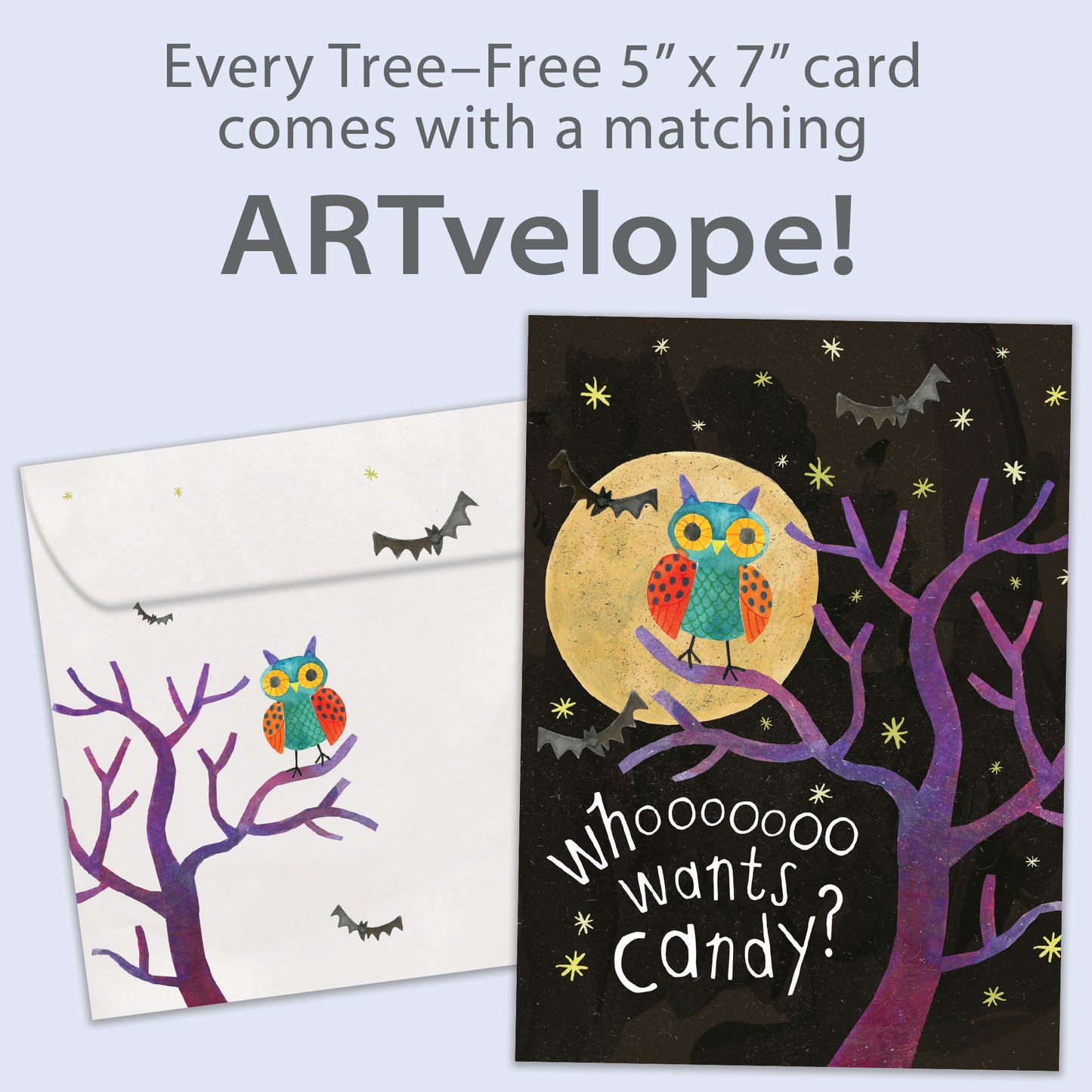 Who Wants Candy Halloween Card