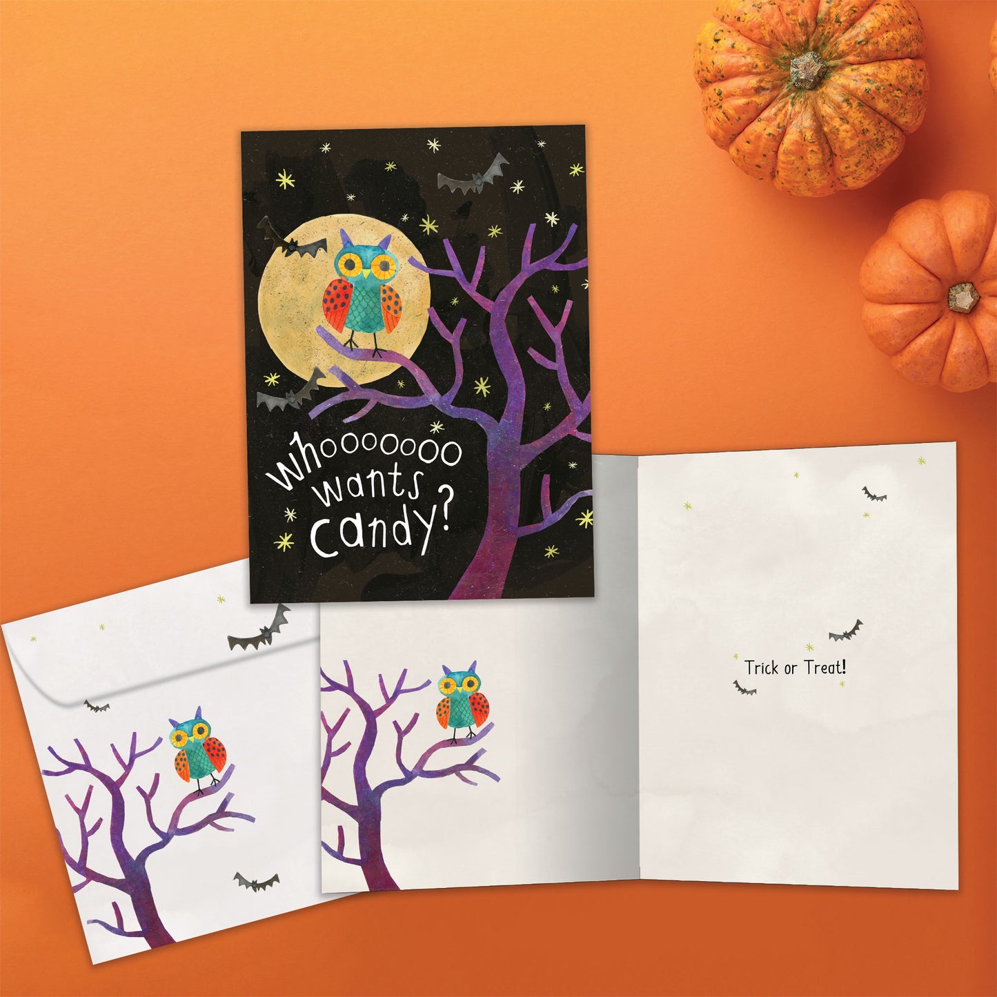 Who Wants Candy Halloween Card