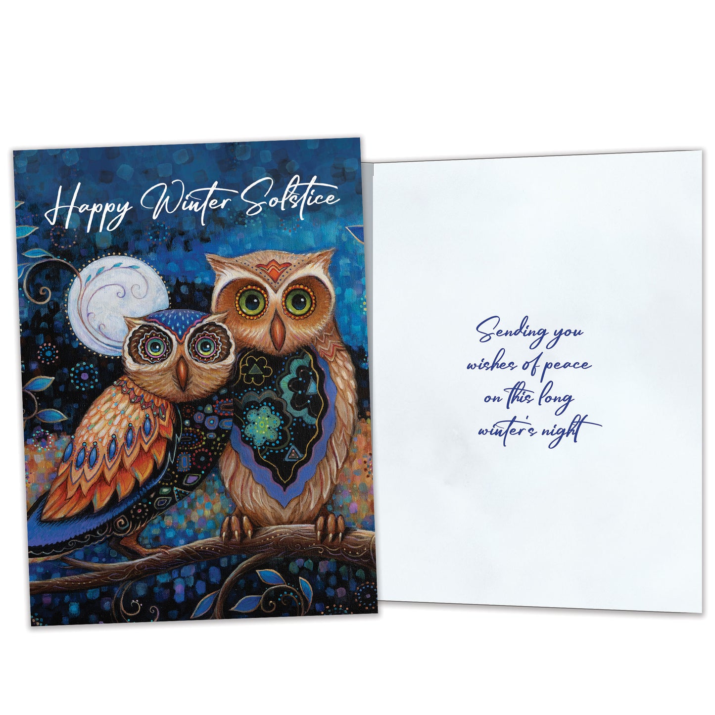 Long Winter Night Solstice Card