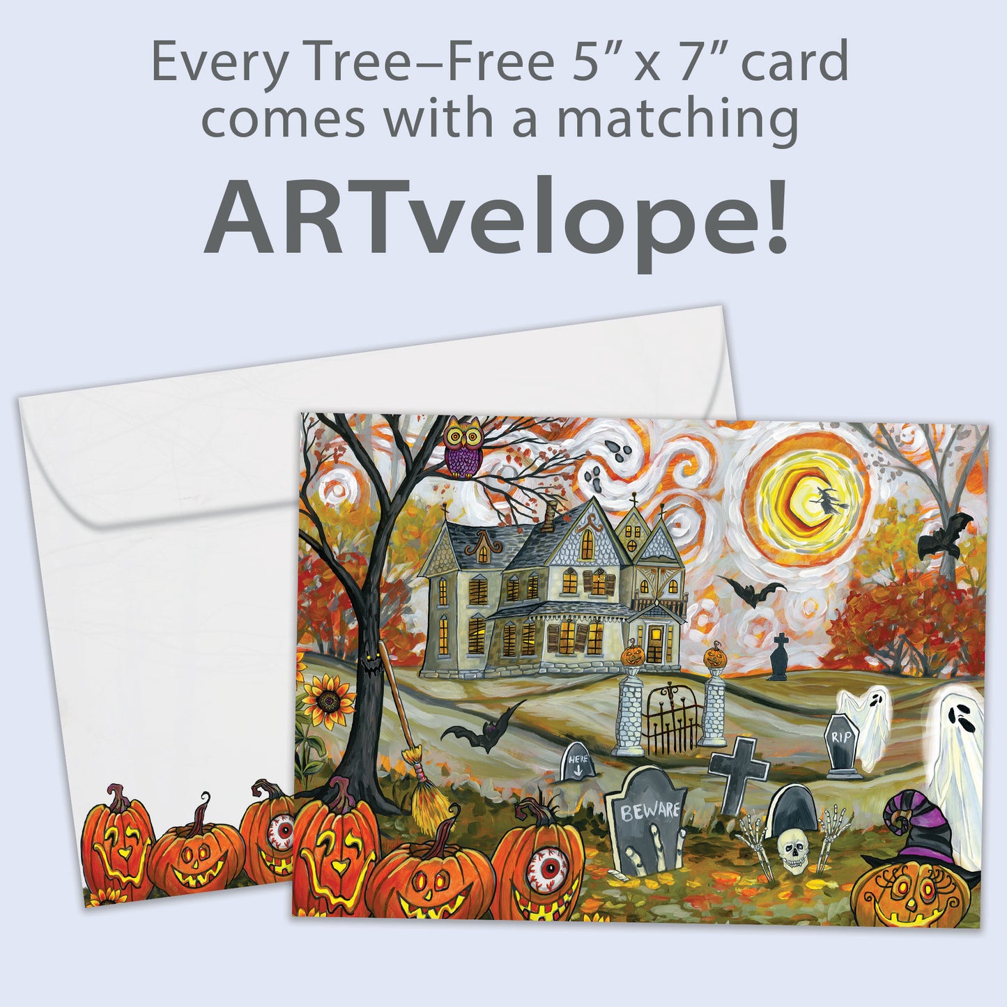 Spooky and Fun Halloween Card
