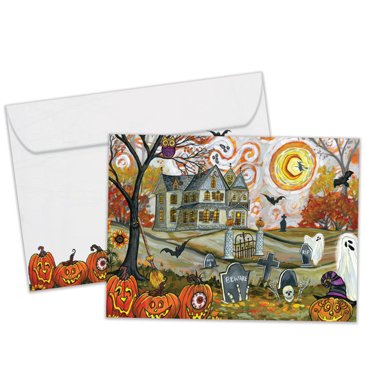 Spooky and Fun Halloween Card