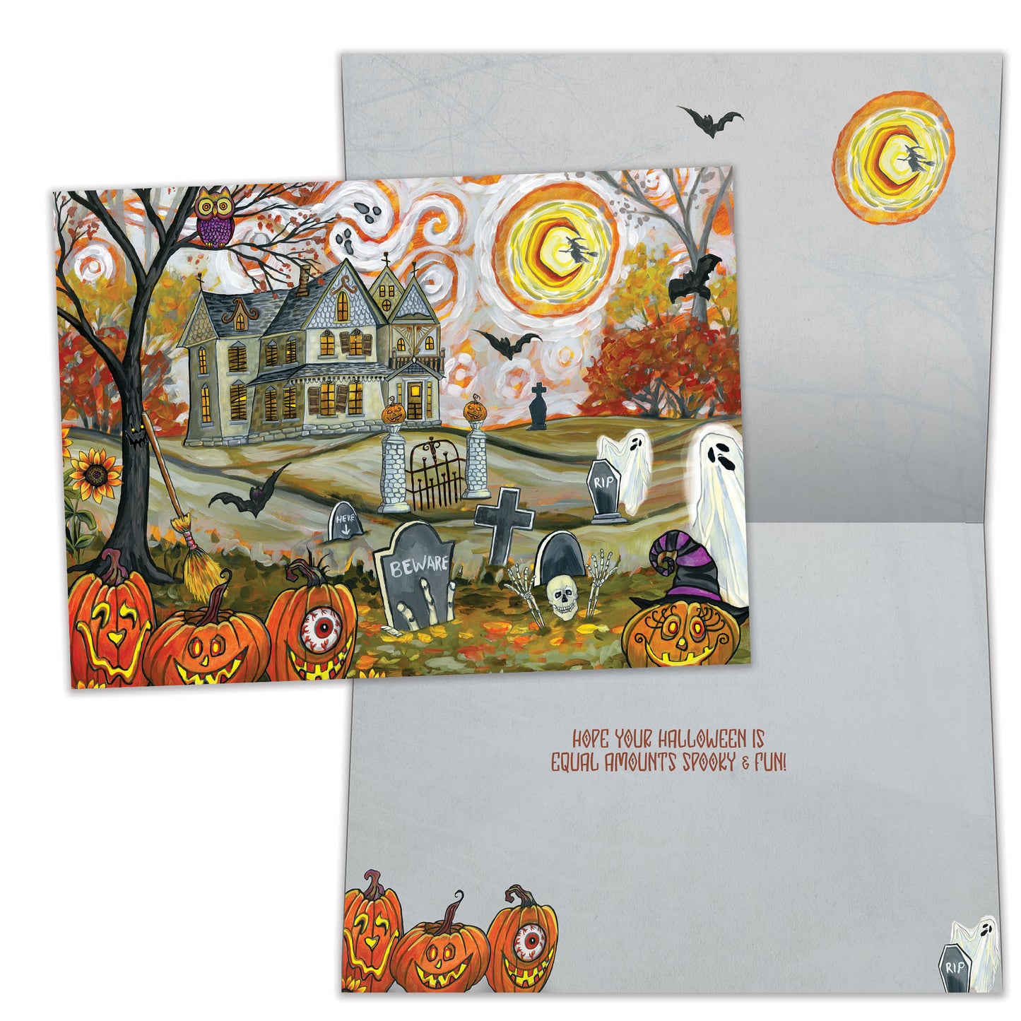 Spooky and Fun Halloween Card