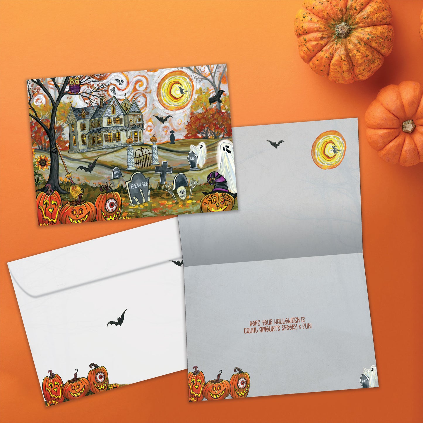 Spooky and Fun Halloween Card