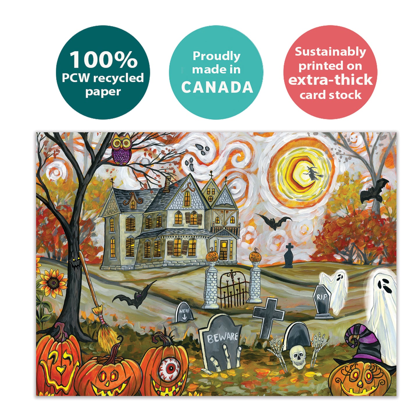 Spooky and Fun Halloween Card