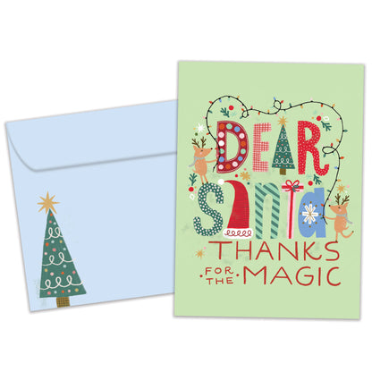 Thanks for the Magic Christmas Card