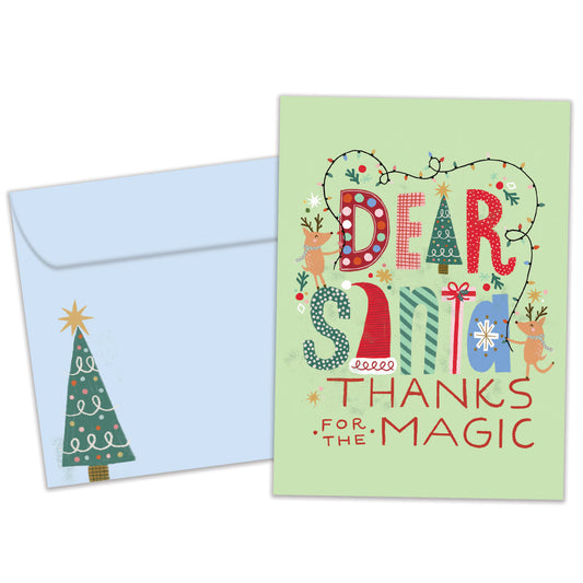 Thanks for the Magic Christmas Card