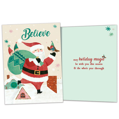 Believe in Magic Christmas Card