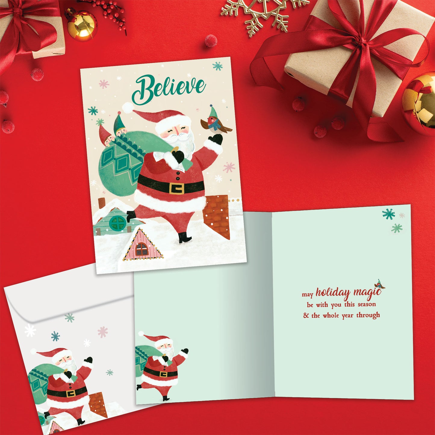 Believe in Magic Christmas Card